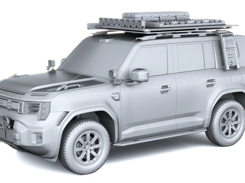 GAC Yue 7 2027 3D Model