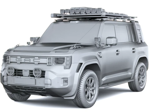 GAC Yue 7 2027 3D Model