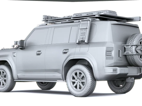 GAC Yue 7 2027 3D Model