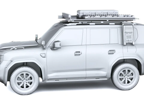GAC Yue 7 2027 3D Model