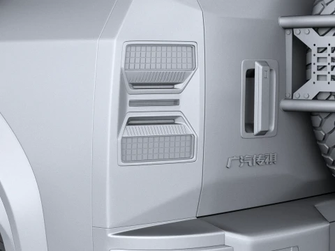 GAC Yue 7 2027 3D Model