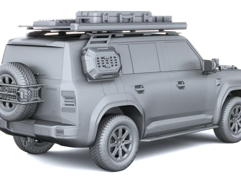 GAC Yue 7 2027 3D Model