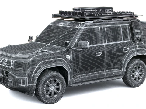 GAC Yue 7 2027 3D Model