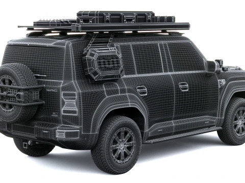 GAC Yue 7 2027 3D Model