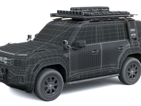 GAC Yue 7 2027 3D Model