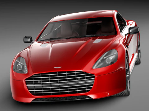Aston Martin Rapide s 2014 3D Model