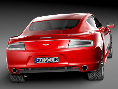 Aston Martin Rapide s 2014 3D Model