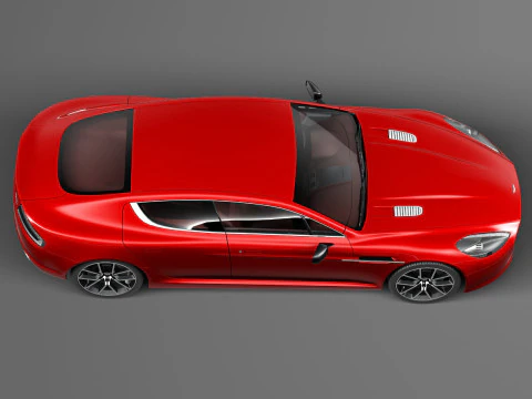 Aston Martin Rapide s 2014 3D Model