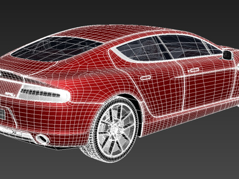 Aston Martin Rapide s 2014 3D 模型