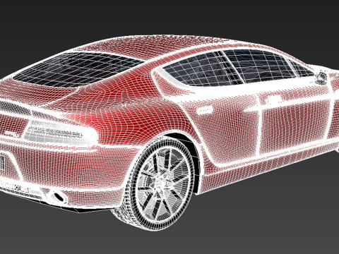 Aston Martin Rapide s 2014 3D 模型