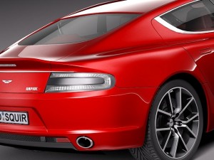 Aston Martin Rapide s 2014 3D 模型