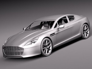 Aston Martin Rapide s 2014 3D 模型