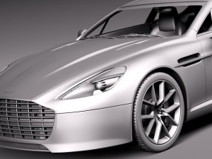 Aston Martin Rapide s 2014 3D 模型