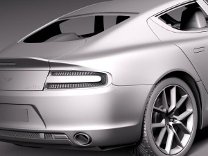 Aston Martin Rapide s 2014 3D 模型