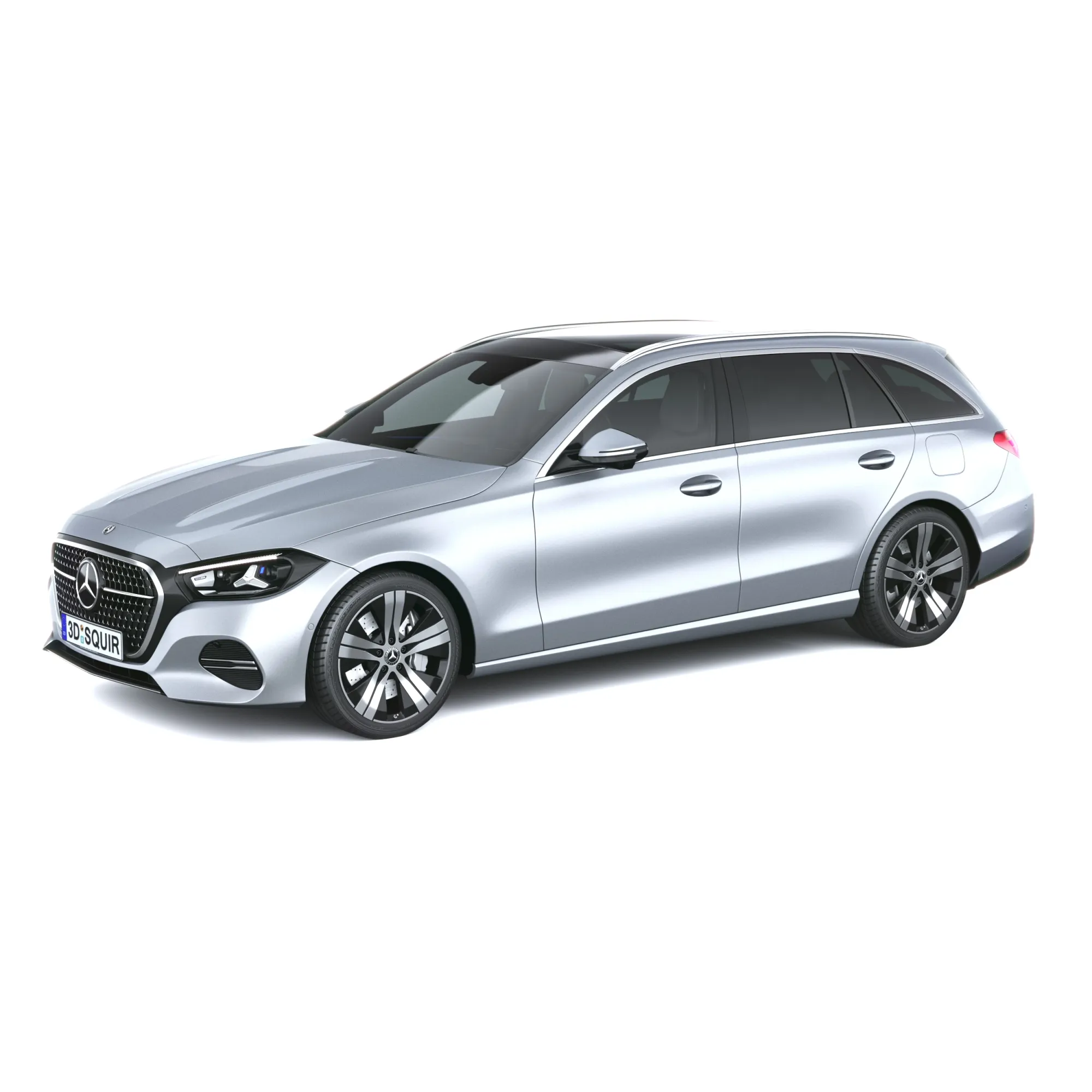 Mercedes-Benz C-Class Estate 2027 3D Model .c4d .max .obj .3ds .fbx .stl .blend 