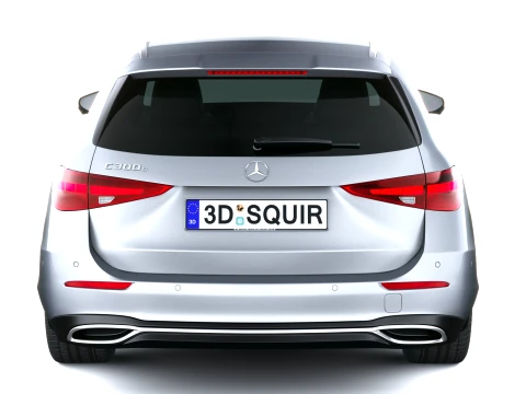 Mercedes-Benz C-Class Estate 2027 3D Model