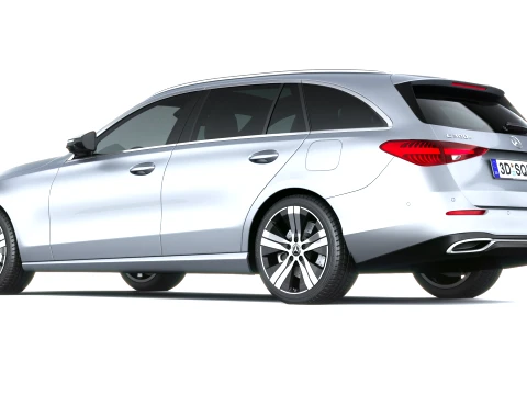 Mercedes-Benz C-Class Estate 2027 3D Model