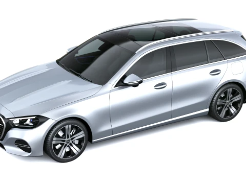 Mercedes-Benz C-Class Estate 2027 3D Model