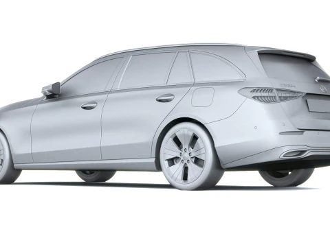 Mercedes-Benz C-Class Estate 2027 3D Model