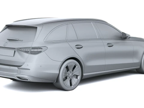 Mercedes-Benz C-Class Estate 2027 3D Model