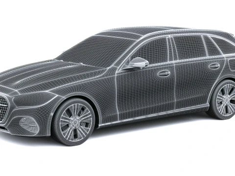 Mercedes-Benz C-Class Estate 2027 3D Model