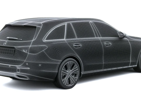 Mercedes-Benz C-Class Estate 2027 3D Model