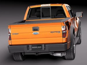 F-150 SVT Raptor Single Cab 2013 3D Model