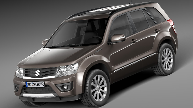 Suzuki Grand Vitara 5-door 2013 3Dモデル .c4d .max .obj .3ds .fbx .stl .blend 