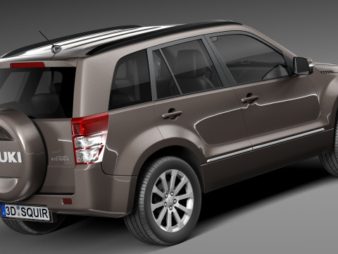 Suzuki Grand Vitara 5-door 2013 3Dモデル