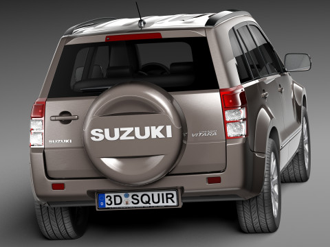 Suzuki Grand Vitara 5-door 2013 3Dモデル