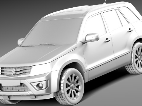 Suzuki Grand Vitara 5-door 2013 3Dモデル