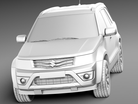 Suzuki Grand Vitara 5-door 2013 3Dモデル