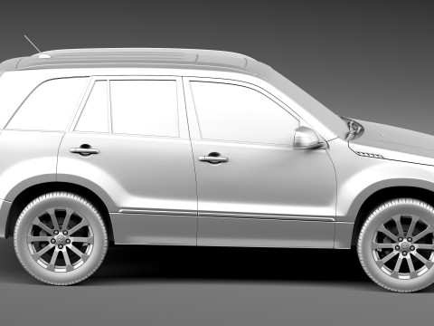 Suzuki Grand Vitara 5-door 2013 3Dモデル