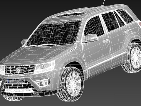 Suzuki Grand Vitara 5-door 2013 3Dモデル