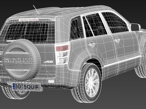 Suzuki Grand Vitara 5-door 2013 3Dモデル