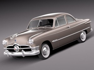 Club Coupe 1950 Shoebox 3D Model