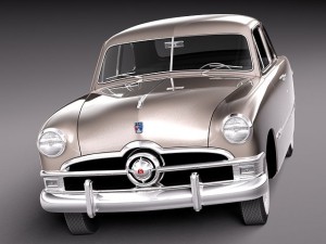 Club Coupe 1950 Shoebox 3D Model