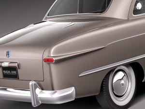 Club Coupe 1950 Shoebox 3D Model