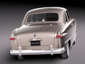 Club Coupe 1950 Shoebox 3D Model