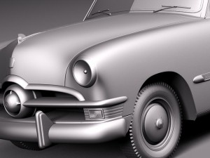Club Coupe 1950 Shoebox 3D Model