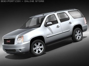 GMC Yukon 2008 3D Model