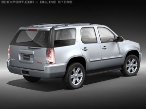 GMC Yukon 2008 3D Model