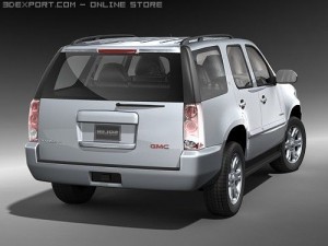 GMC Yukon 2008 3D Model
