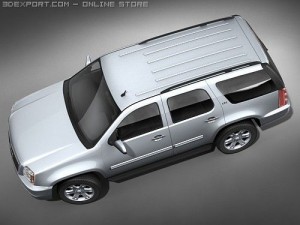 GMC Yukon 2008 3D Model