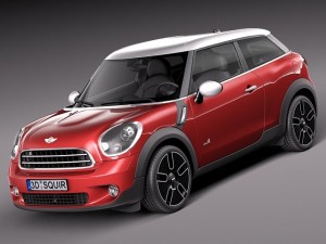 Mini Paceman All4 2014 Modelo 3D