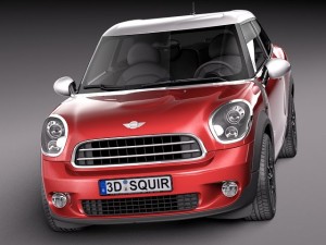 Mini Paceman All4 2014 Modelo 3D