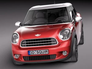 Mini Paceman All4 2014 3D Model