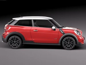 Mini Paceman All4 2014 3D Model