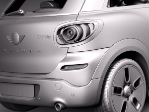 Mini Paceman All4 2014 Modelo 3D