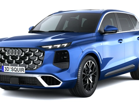 Audi Q7 2027 3D Model
